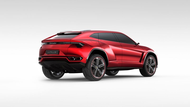 Red Lamborghini Urus — Modern, 3d Render, Car, Wheels, Suv, Black