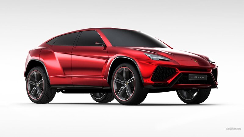 Red Lamborghini Urus — Modern, 3d Render, Car, Wheels