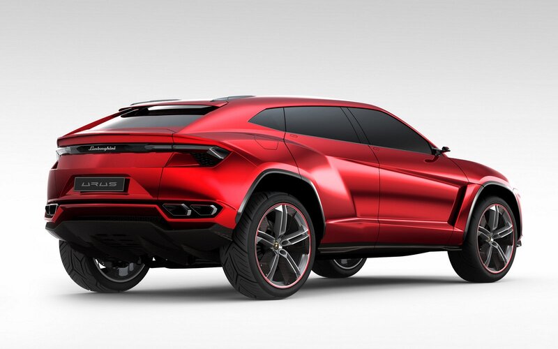Red Lamborghini Urus — Modern, 3d Render