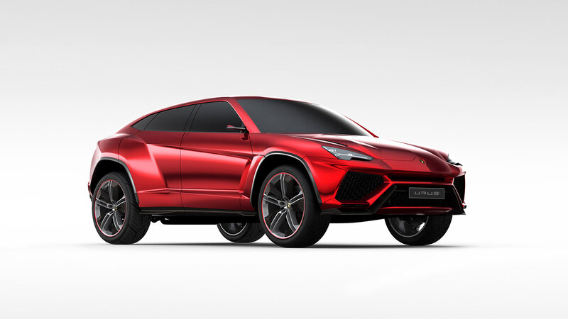 Red Lamborghini Urus