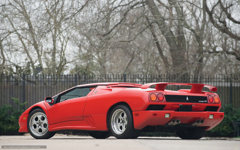 Red Lamborghini Vt