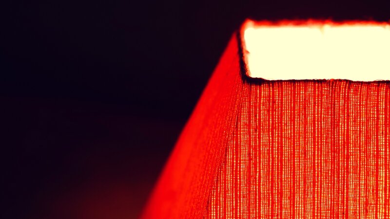 Red Lampshade