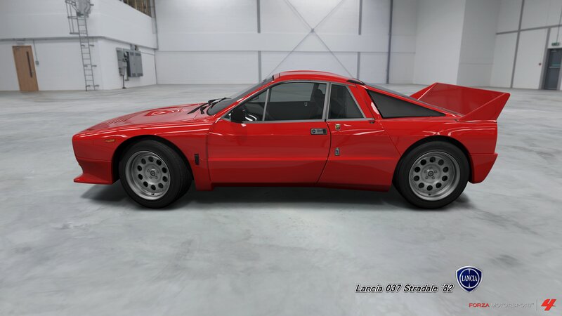 Red Lancia 037 Stradale — Neutral, 3d Render