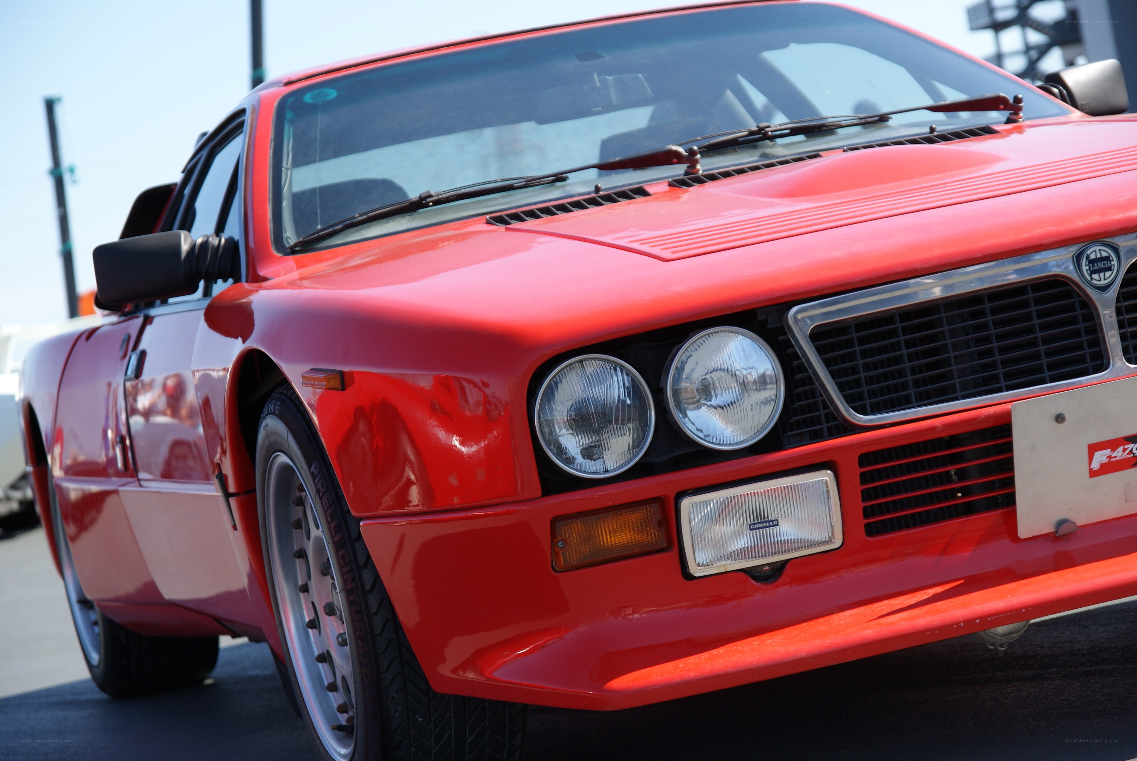 Red Lancia Delta Integrale