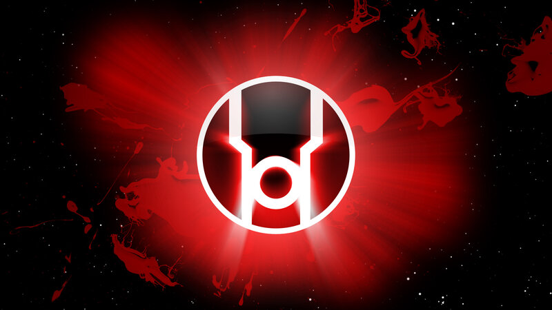 Red Lantern Symbol — Dramatic