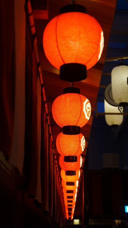 Red Lanterns Hanging