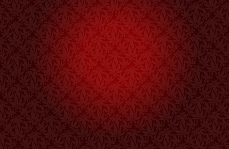 red leaf pattern background
