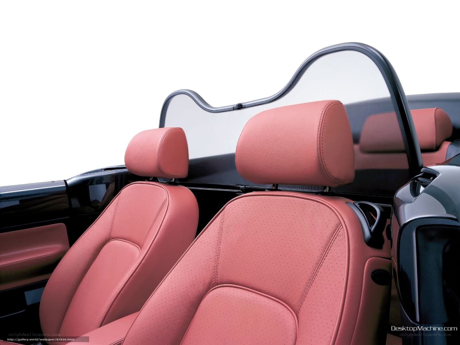 red leather car seats
