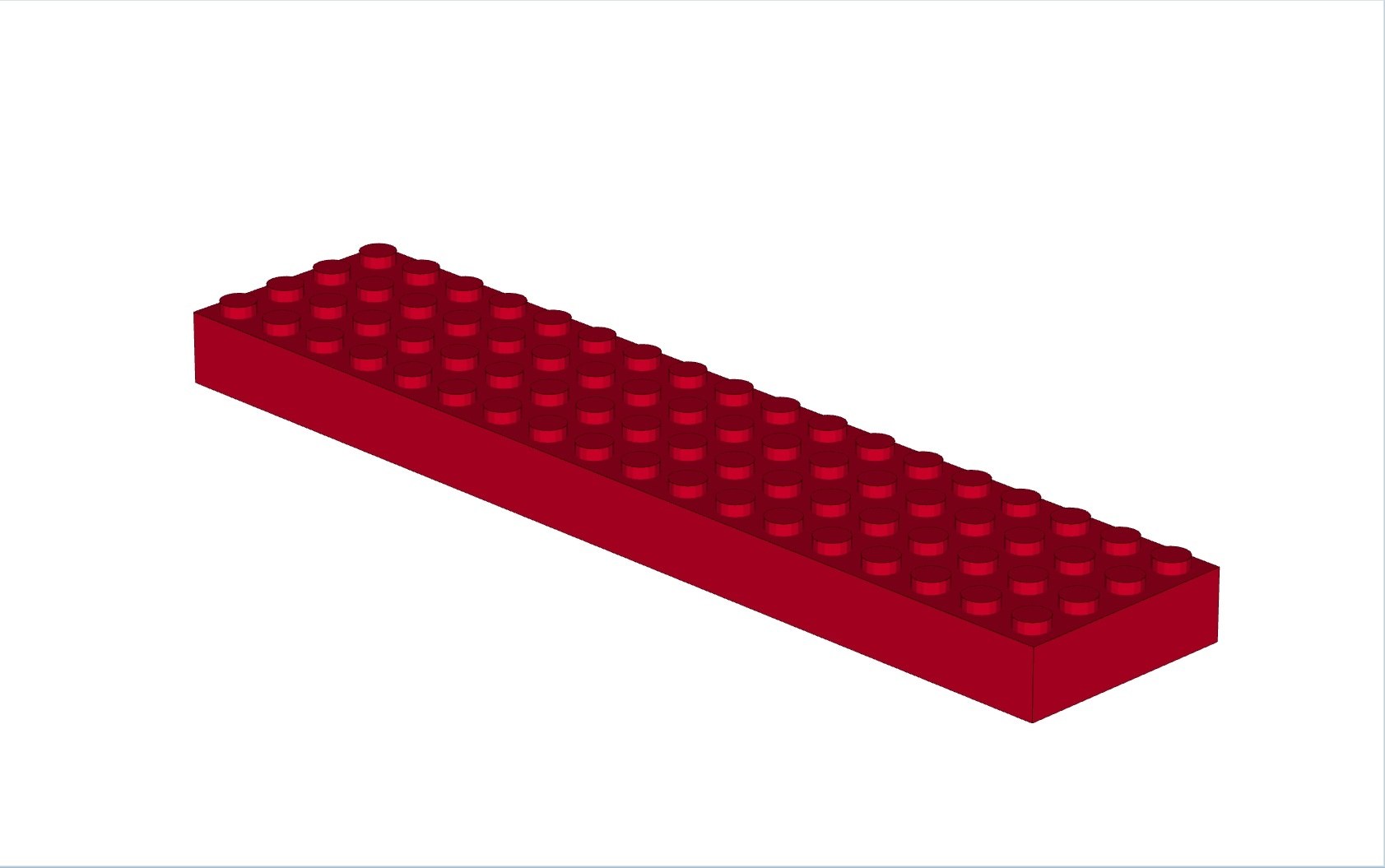 red lego baseplate