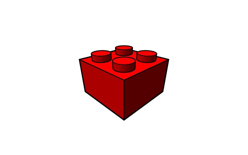 Red Lego Brick