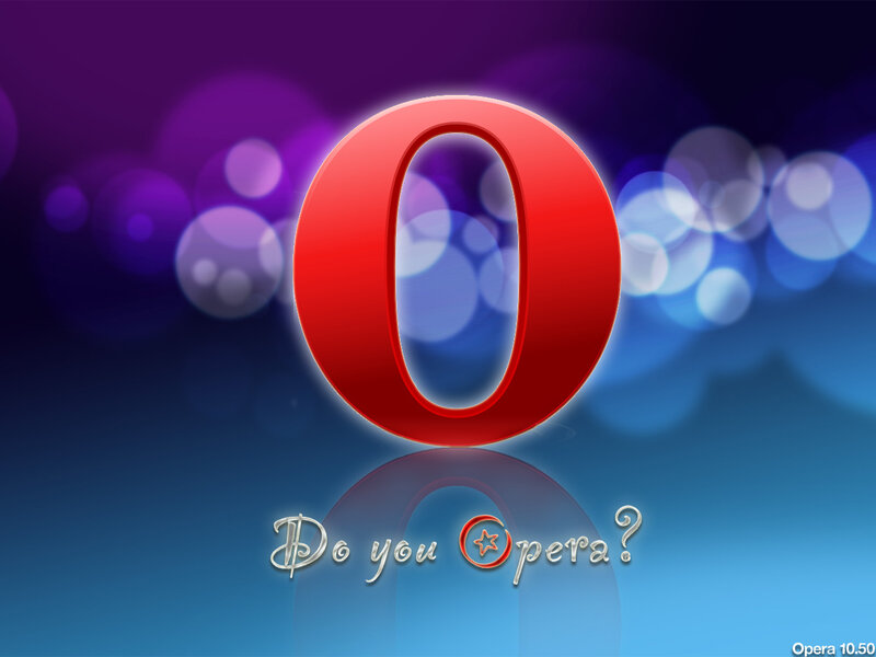 Red Letter O Logo — Blue