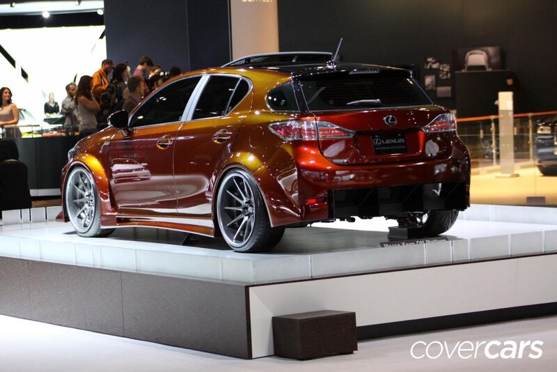Red Lexus Car