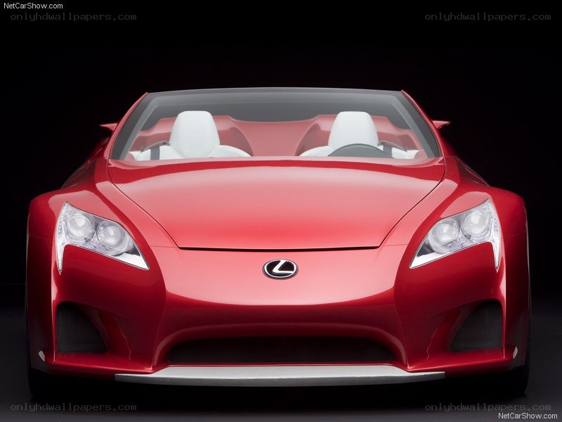 Red Lexus LFA Concept