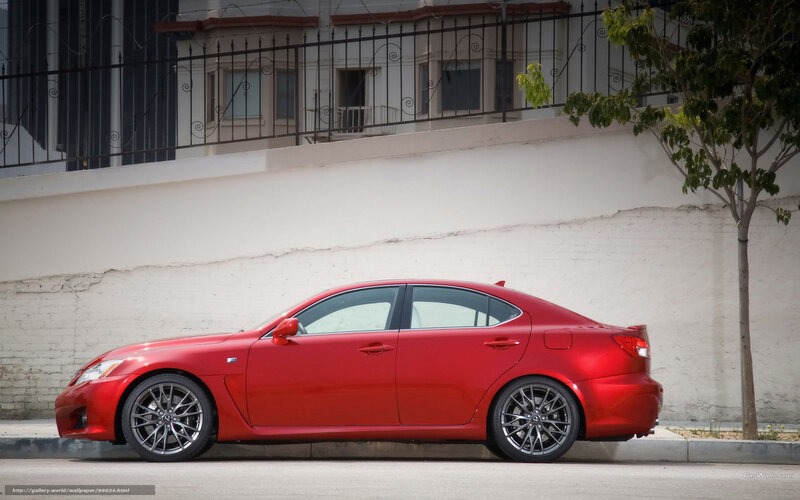 Red Lexus Sedan — Calm