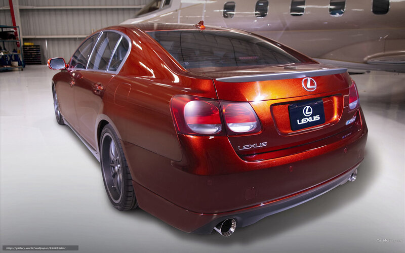 Red Lexus Sedan — Neutral