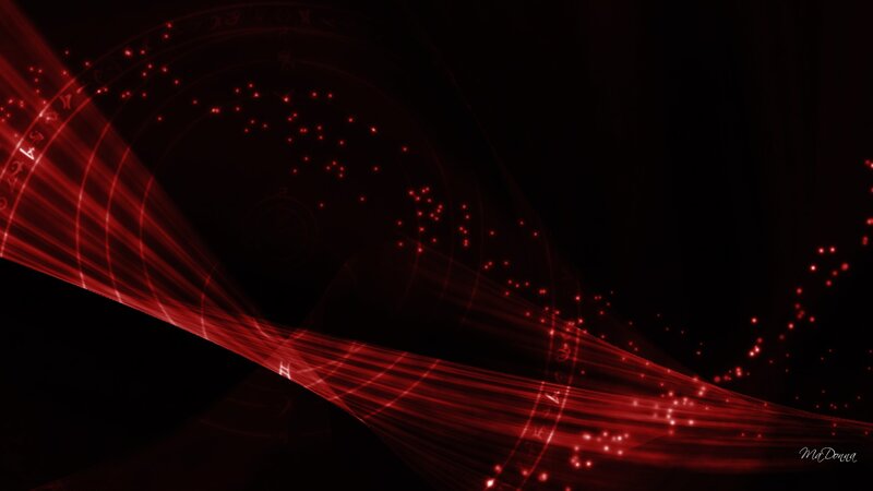 Red Light Beams in Dark