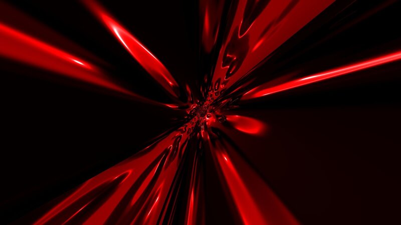 Red Light Beams in Tunnel