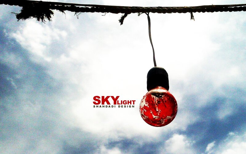 Red Light Bulb Hanging