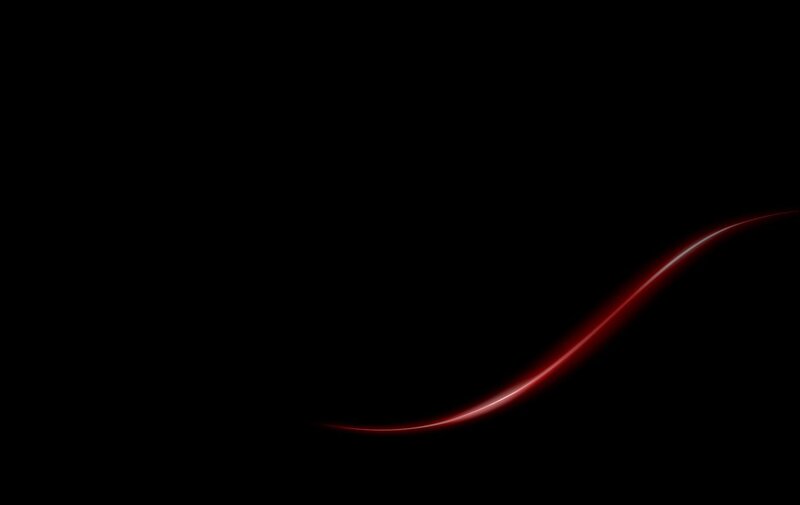 red light curve on black