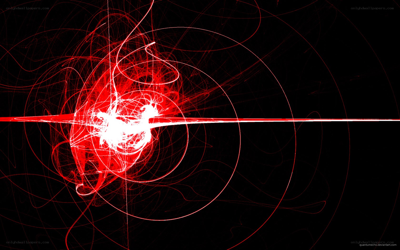 red light fractal animation