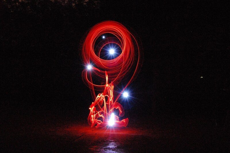 Red Light Painting