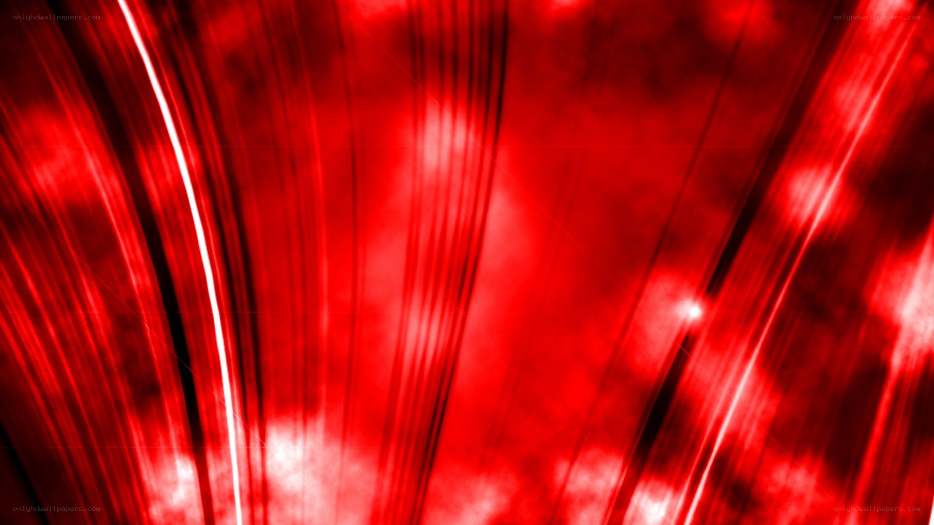 Red light streaks abstract background