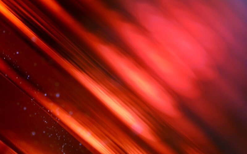 Red light streaks abstract background