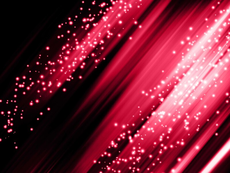 Red light streaks and particles