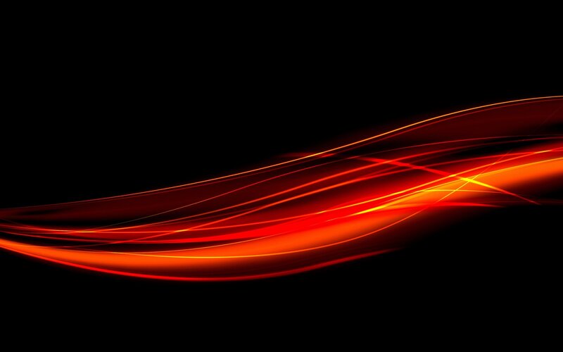Red Light Streaks — Black, Dynamic, Abstract