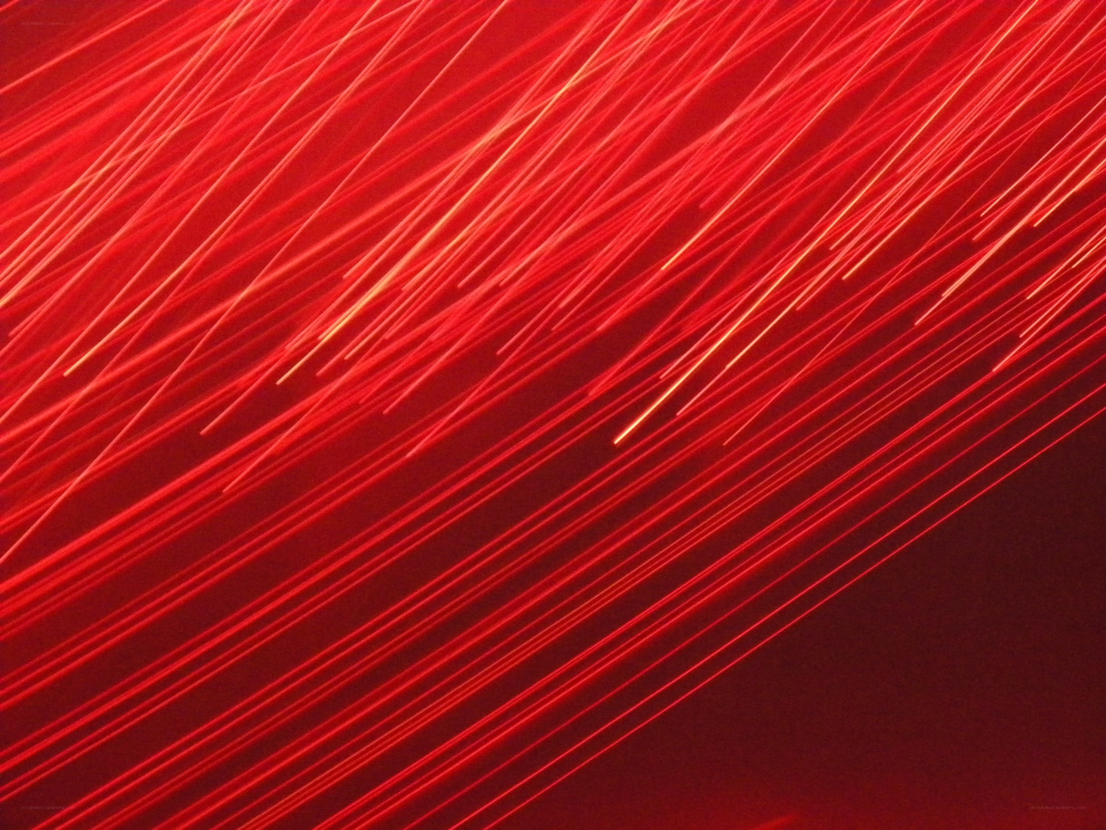 Red light streaks diagonal
