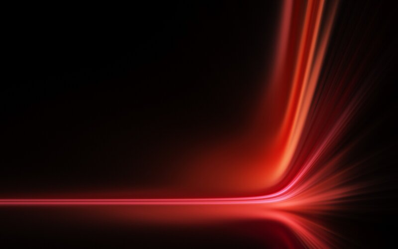 Red Light Streaks — Dramatic, Abstract