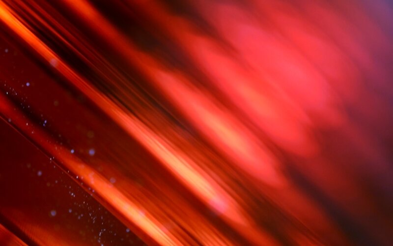 Red Light Streaks — Dynamic, Abstract, Particles