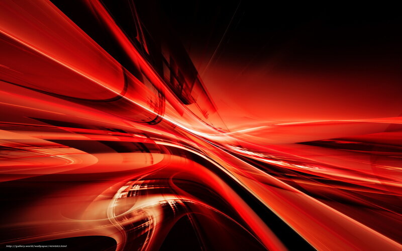 Red Light Streaks — Dynamic, Digital Art