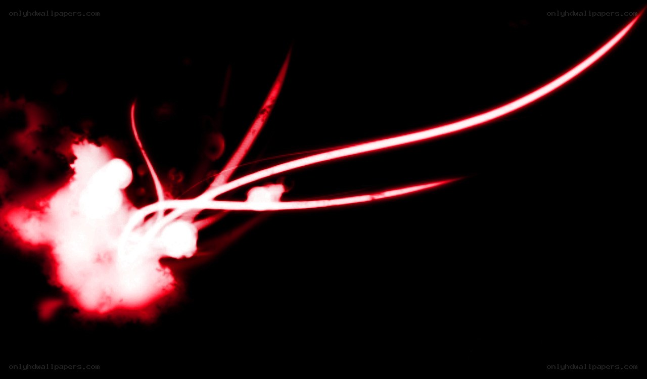 red light streaks on black