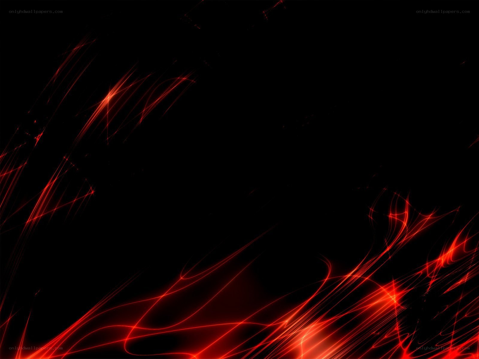 Red light streaks on black