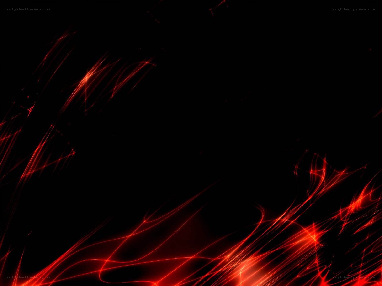Red light streaks on black