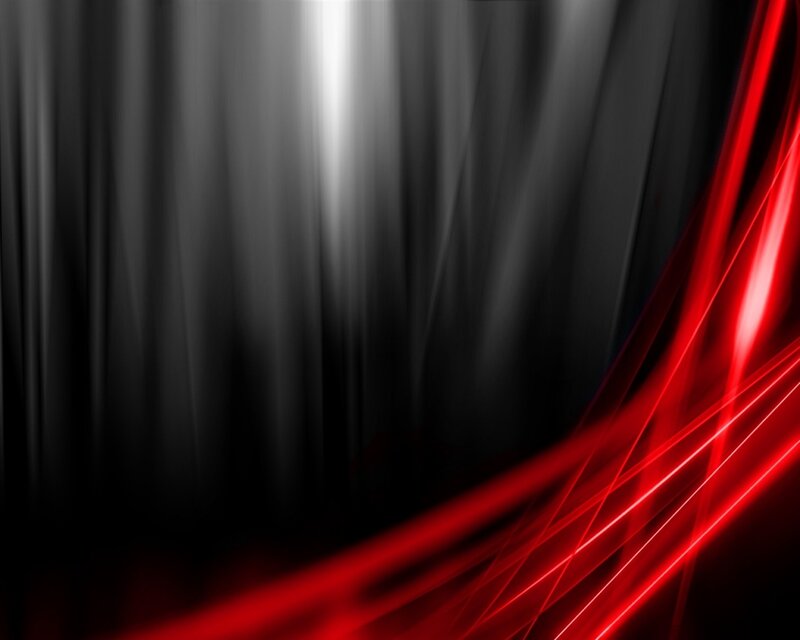Red Light Streaks on Black — Dramatic, Abstract