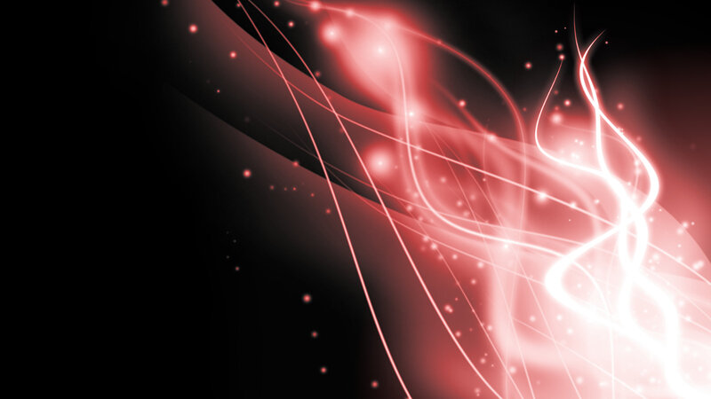Red Light Streaks on Black — Dynamic, Abstract