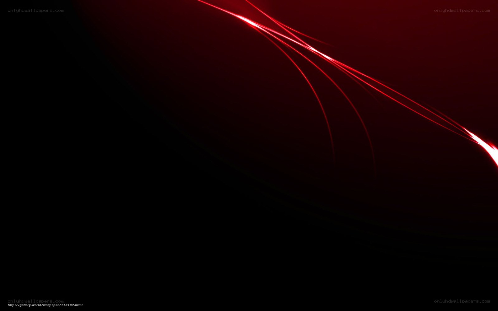Red light streaks on black