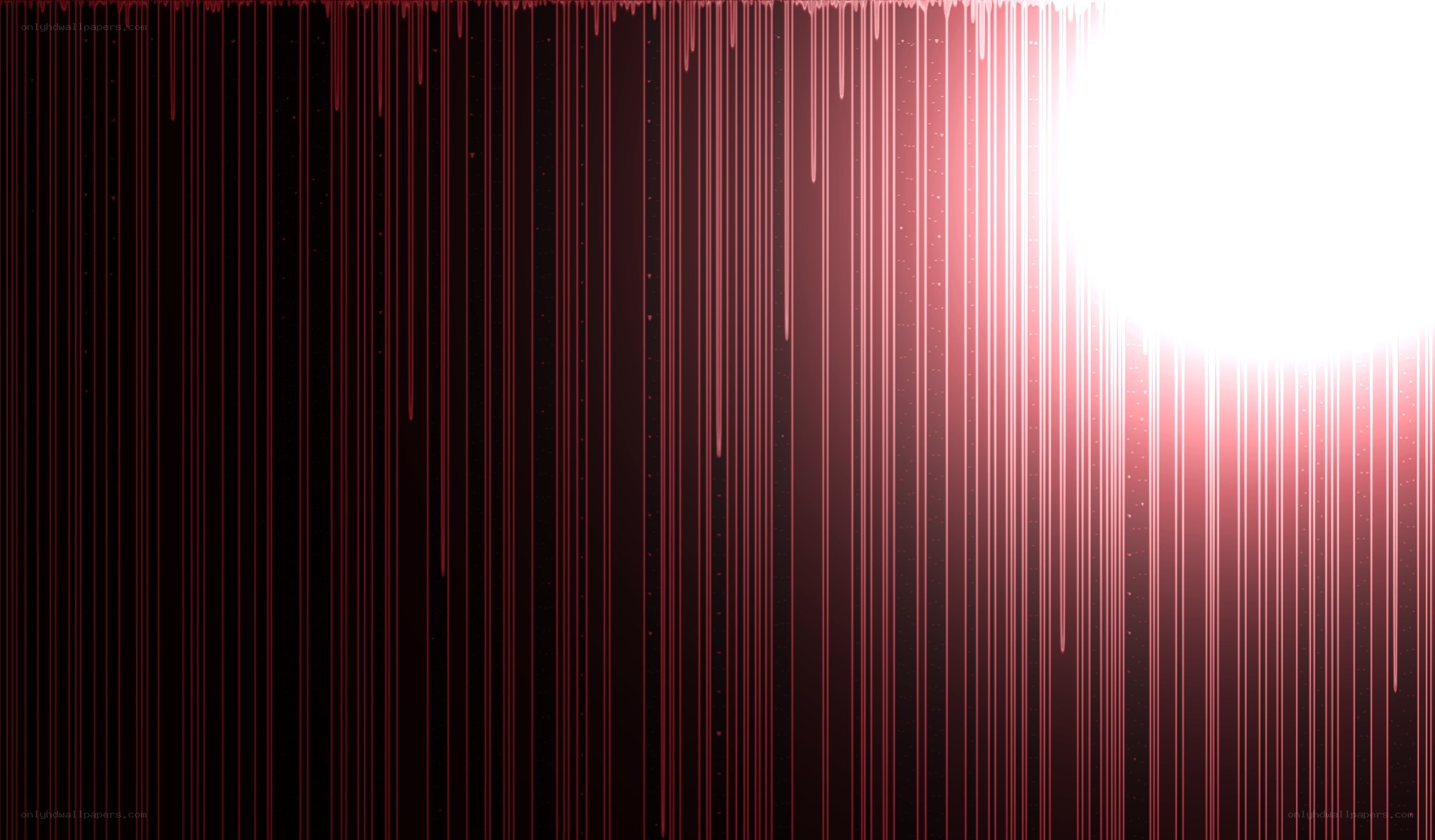red light streaks on dark background