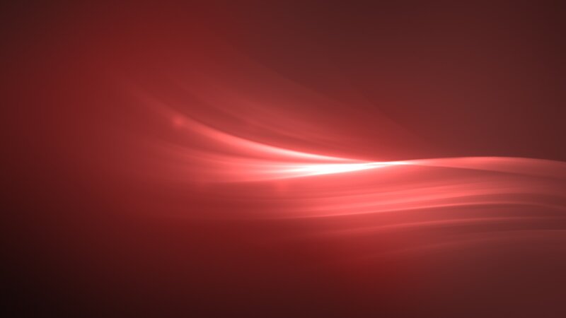 Red light wave abstract