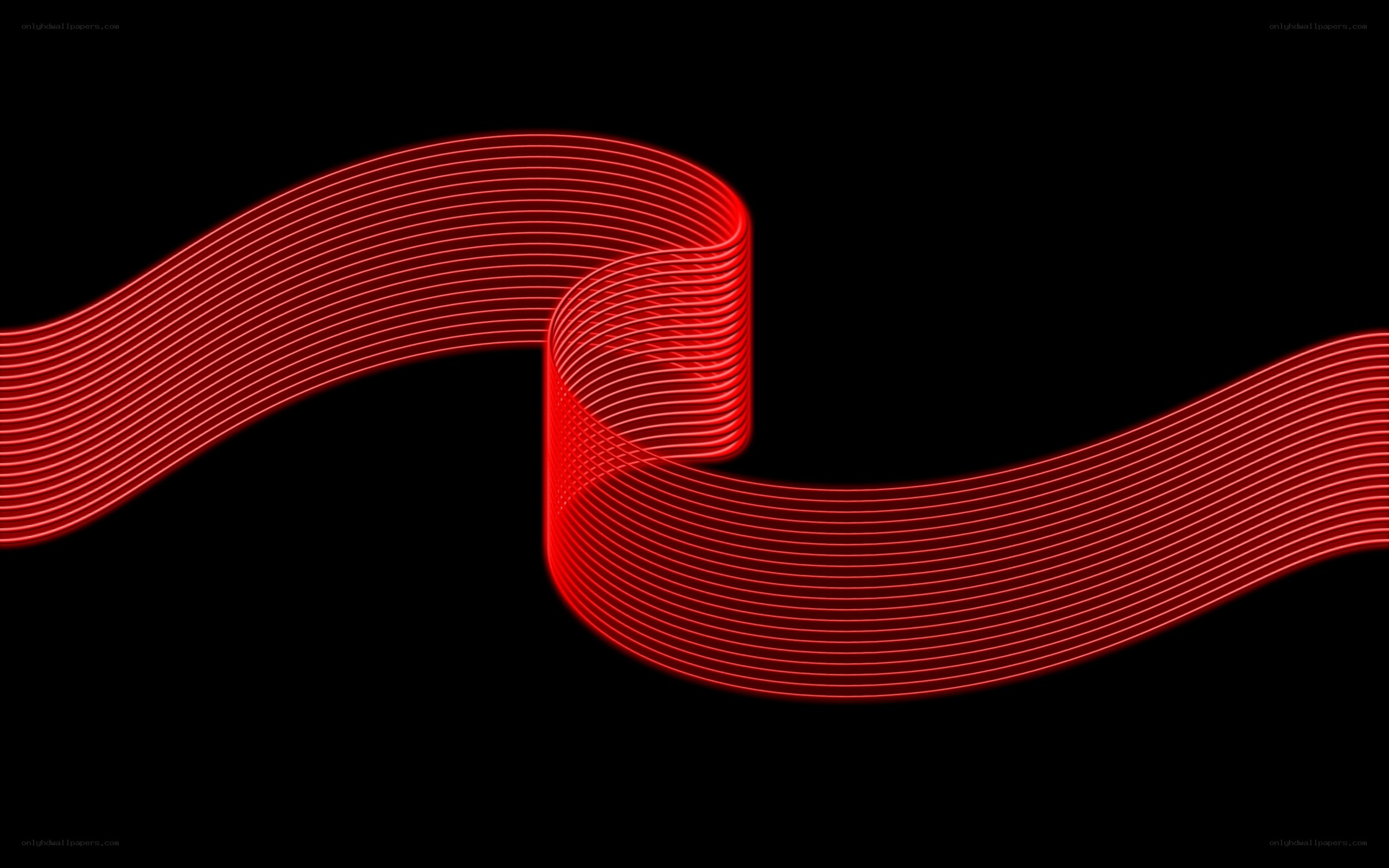 Red light wave animation