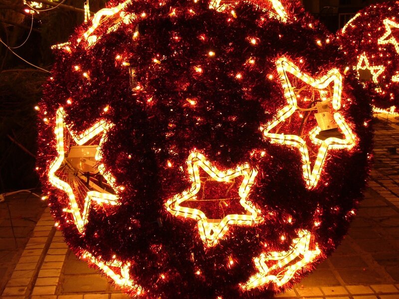 Red Lighted Ball