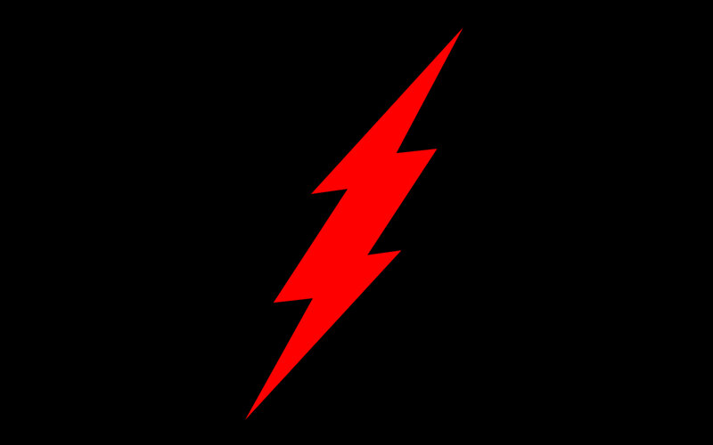 red lightning bolt symbol