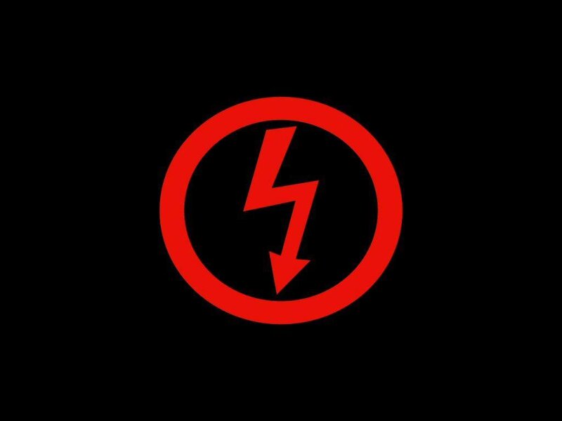 red lightning bolt symbol