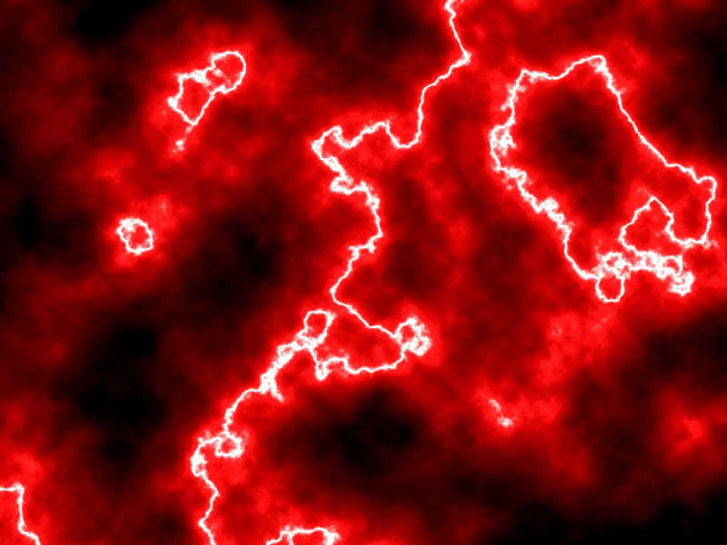 Red Lightning Patterns