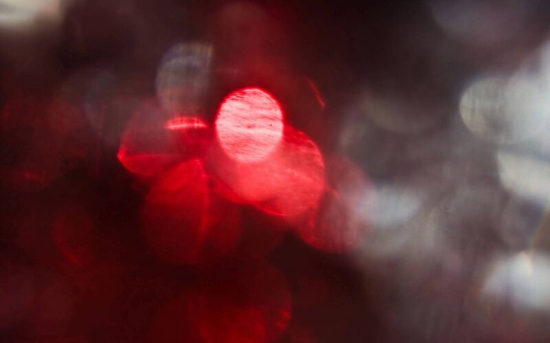 Red Lights Bokeh