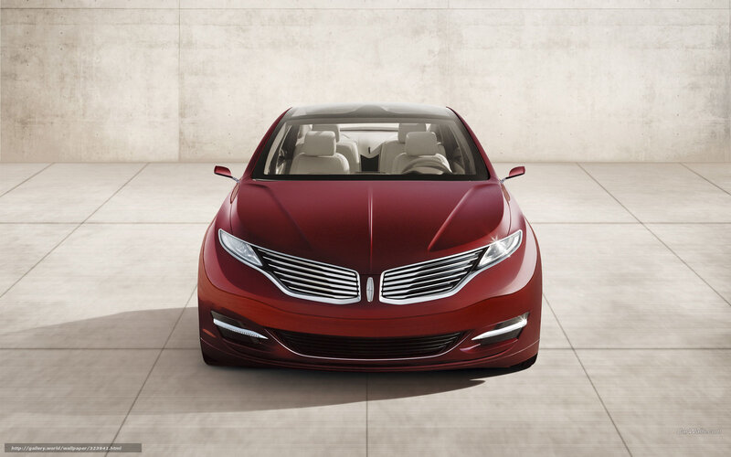 Red Lincoln Concept Car — Modern
