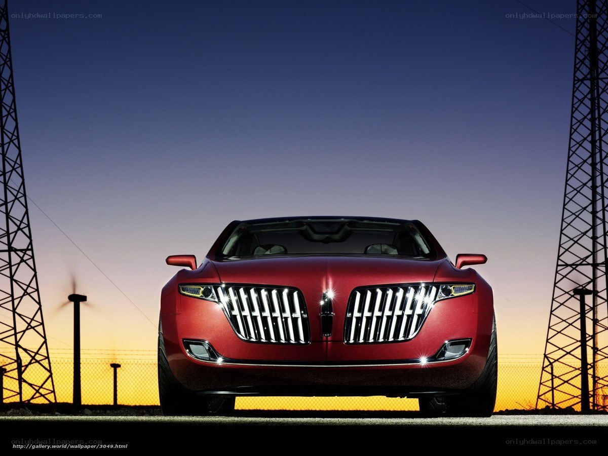 Red Lincoln Concept Car