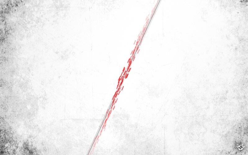 Red line on textured background